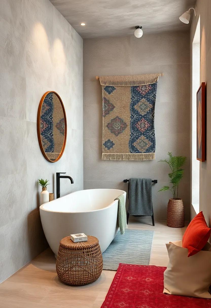 Textile Wall ‍Art: Frame small pieces of patterned ‌fabric⁢ and hang them to introduce soft ⁢textures and colors