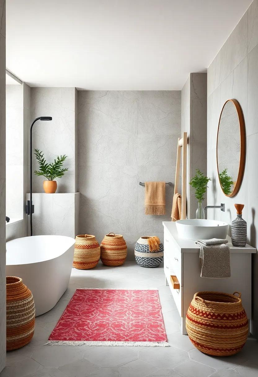 Woven Baskets: Utilize patterned baskets for⁢ storage that⁤ blends functionality with a decorative ​touch