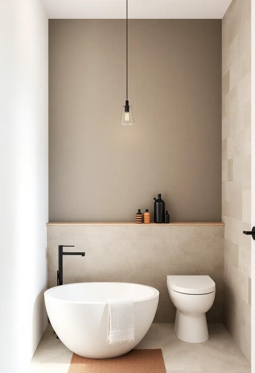 Go for a minimalist approach with a⁣ single accent color,using matte paint to create a ‍smooth,understated elegance