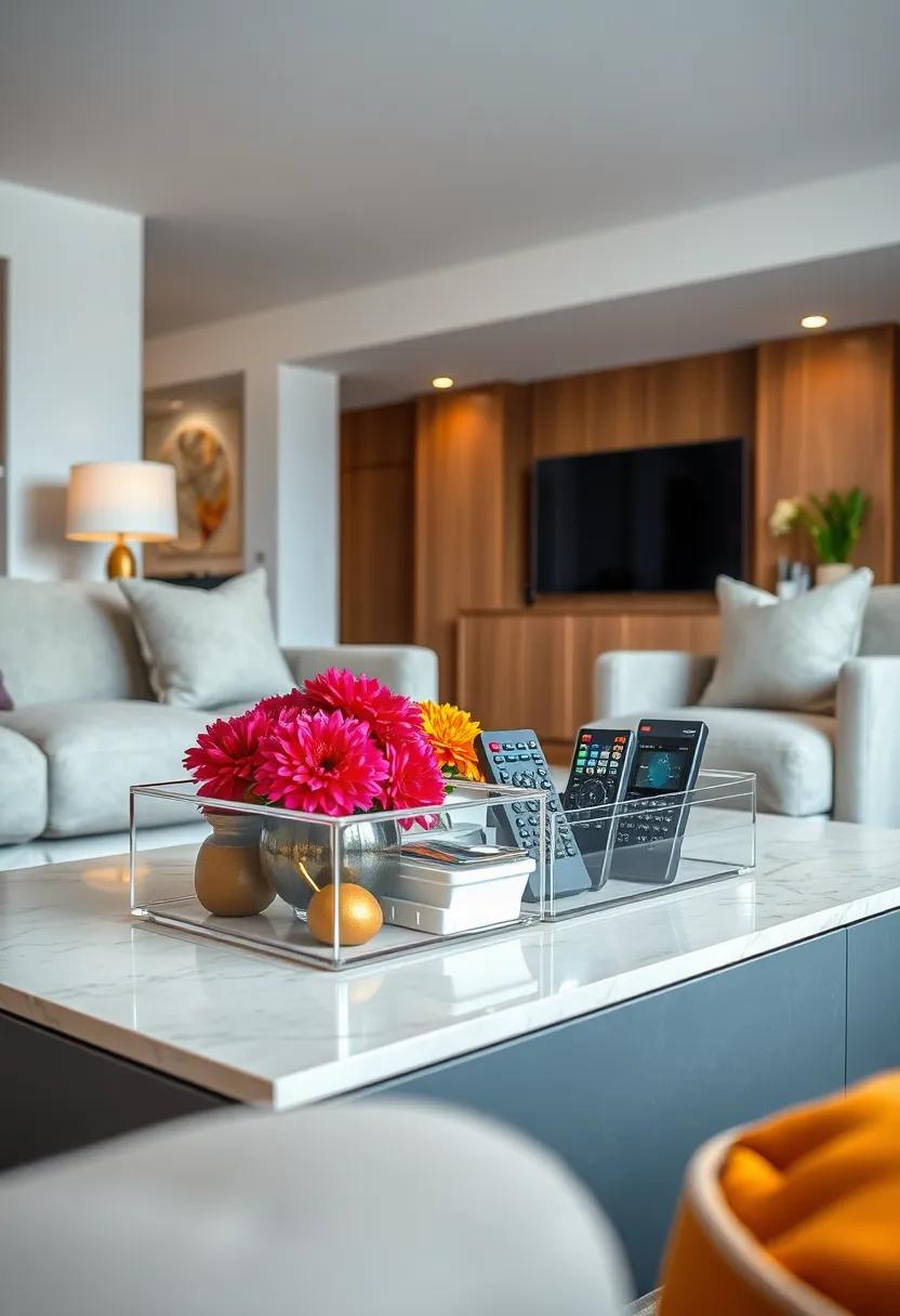Entryway Catch-All: Utilize a clear bin near your living room⁤ entrance to keep items like shoes, scarves, or hats tidy and ready for when you need them