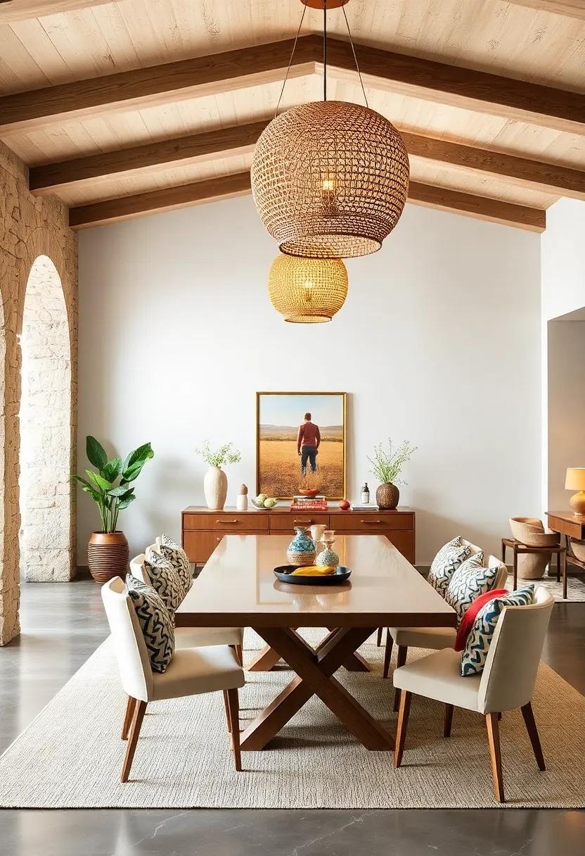 Hang a Statement ‍Pendant Light: Opt for‍ a unique light fixture that mirrors natural forms, like a rattan orb, to evoke the easygoing summer spirit