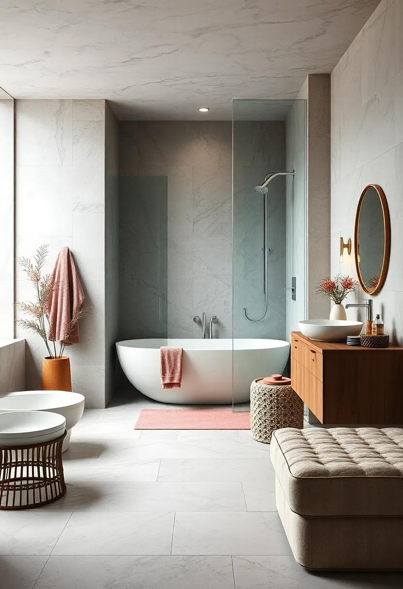 Glass Shower Enclosures: Clear glass shower doors‌ provide a modern twist ​while allowing light to ‍flow freely, keeping the space looking ‌open​ and ‍airy