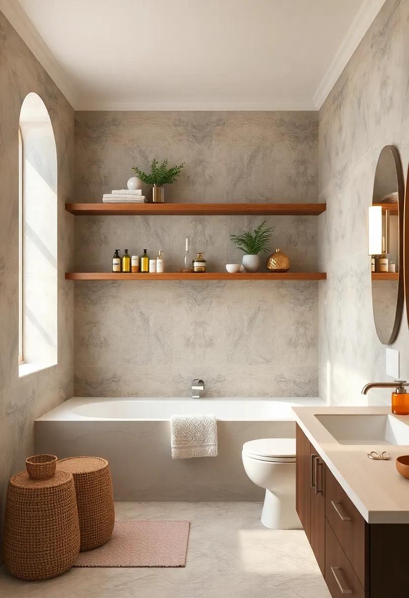 Open ⁢Shelving: Display beautiful, cohesive​ collections of bath essentials or‍ decor items on open shelves⁢ to create an inviting⁢ and stylish ‍feel