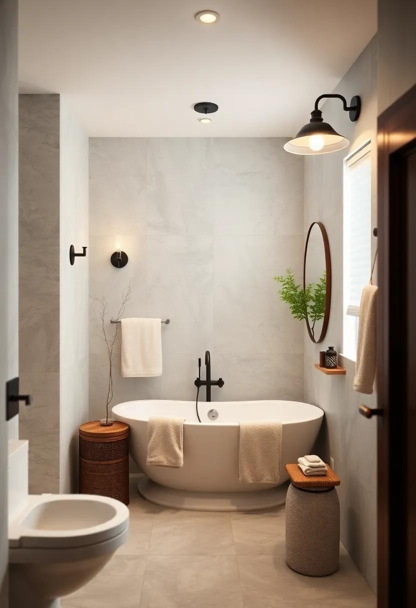 Vintage ‍style⁢ Lighting Fixtures: Choose sconces or ceiling fixtures inspired ​by vintage⁢ designs ‌to add⁣ a nostalgic yet chic element to your bathroom