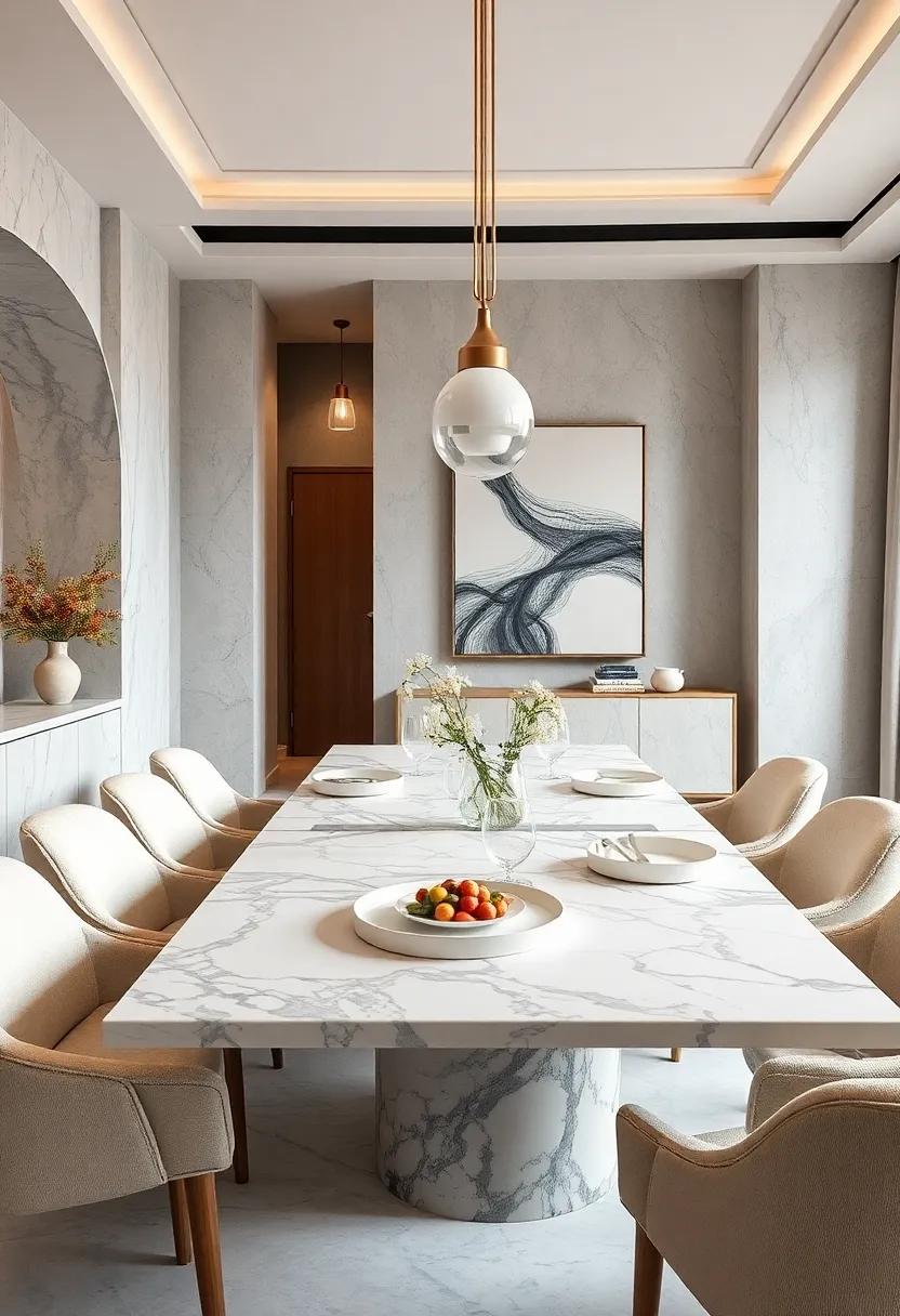 Marble Serving Utensils: ‌Use marble serving platters and utensils to ​infuse your dining experience with luxury and functionality