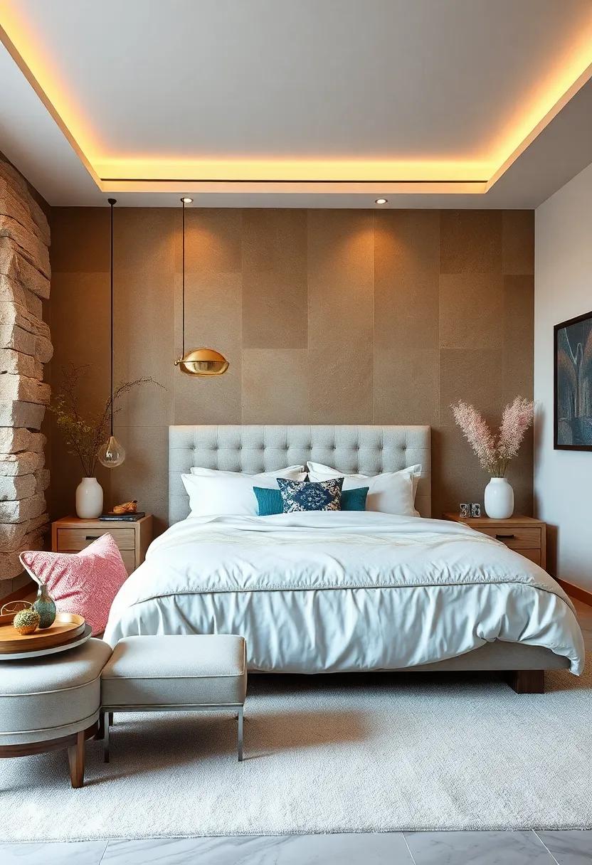 Textured‌ Finishes: Experiment with techniques like sponge painting or rag​ rolling to add dimension and unique⁢ texture to your⁤ walls