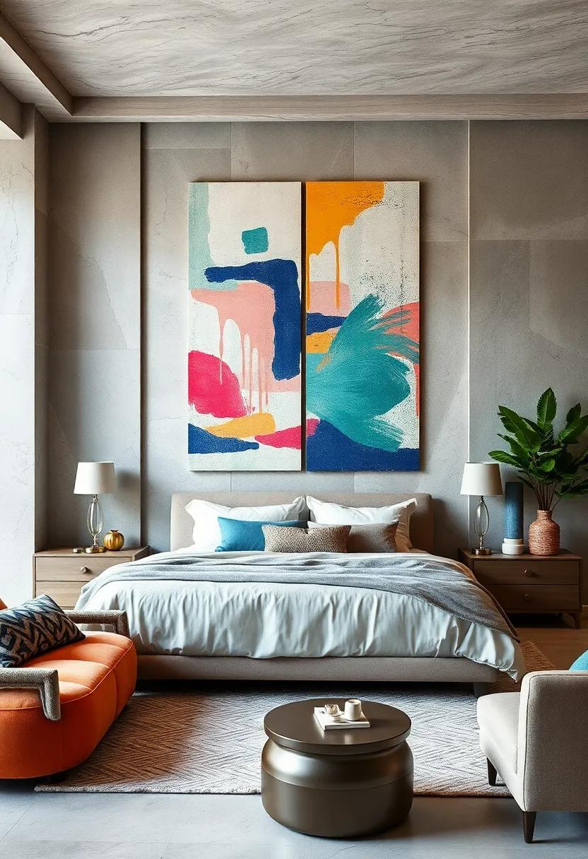 Customized Art Panels: Create large abstract panels using your favorite‌ color palettes, ⁣allowing ‌flexibility as your style evolves
