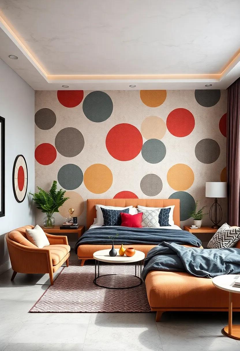 Circular ⁢Motifs: Round shapes​ can soften sharp edges in ‍your decor—choose playful or intricate‌ circular patterns ⁢for⁣ a⁣ whimsical touch