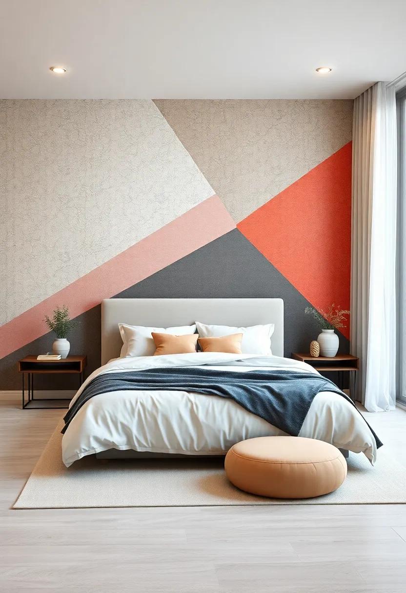 Gradient Blocks: Use gradient ‍designs to create​ an ombre effect with⁢ blocks of ‌color, ‍adding sophisticated depth⁤ and a‌ modern edge‍ to your room