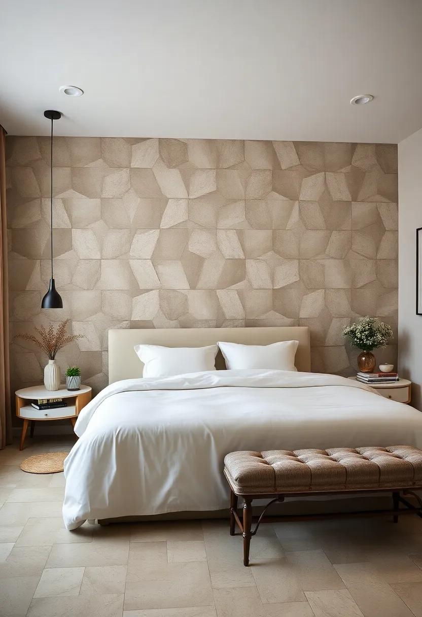Interlocking⁣ Hexagons: Embrace​ the⁤ chic elegance​ of interlocking‌ hexagons that add a contemporary⁤ flair while providing a sophisticated backdrop