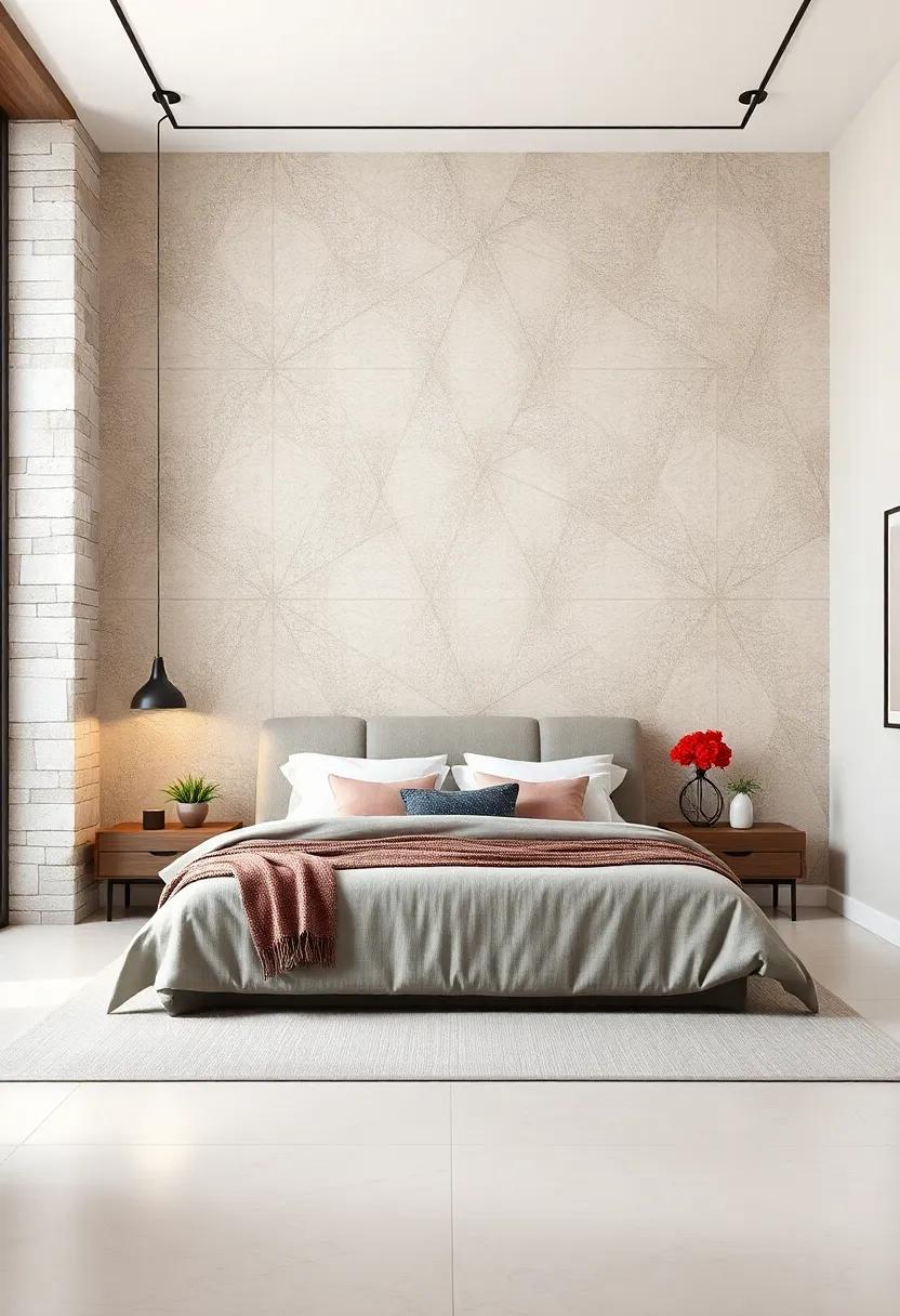Minimal Geodesic: ⁣Opt​ for ‍a minimalist ⁣geodesic pattern ⁤that embraces‍ the beauty of simplicity while​ still adding dimension and ⁢interest to your walls