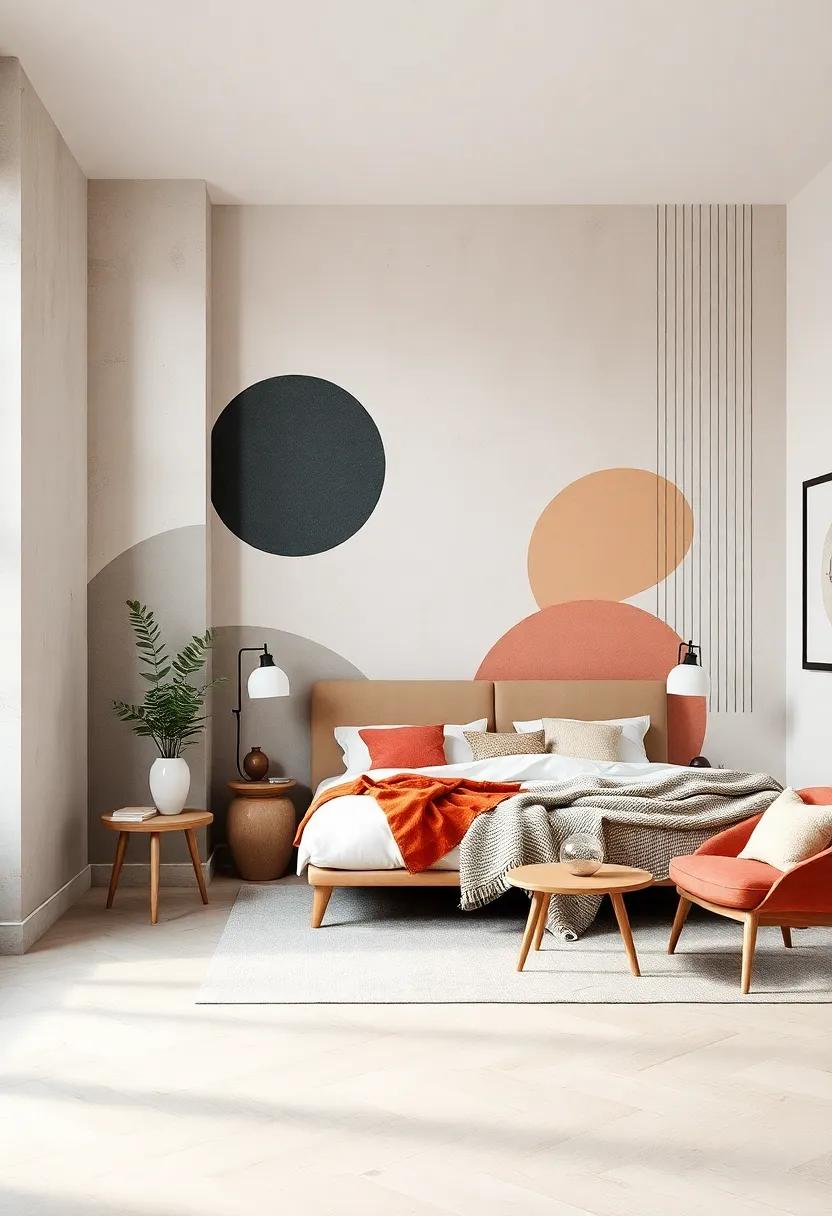 Minimalist Lines:‍ Achieve an airy feel with minimalist line patterns that evoke ⁢a sense of calm and simplicity, ⁤perfect‍ for a serene ‌bedroom ​atmosphere