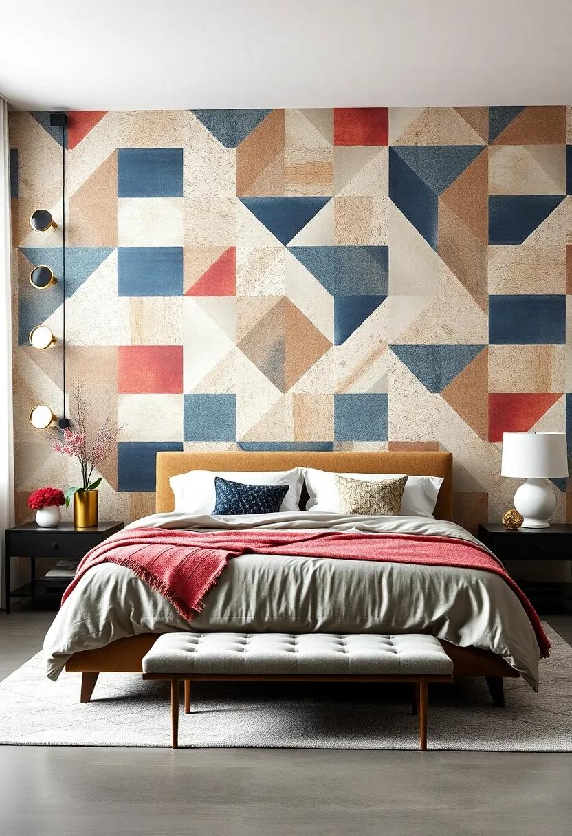 Personalized Patterns: ⁤Create custom geometric⁢ wallpaper⁢ designs that reflect your personality​ and style, making your⁢ bedroom ​truly one-of-a-kind