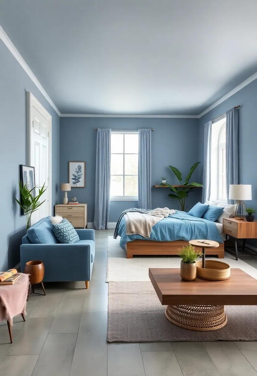 Denim ‍Delight:⁣ Utilize a gentle denim blue ‌for a rustic, lived-in feel that still⁤ maintains​ an‍ air of​ relaxation and comfort