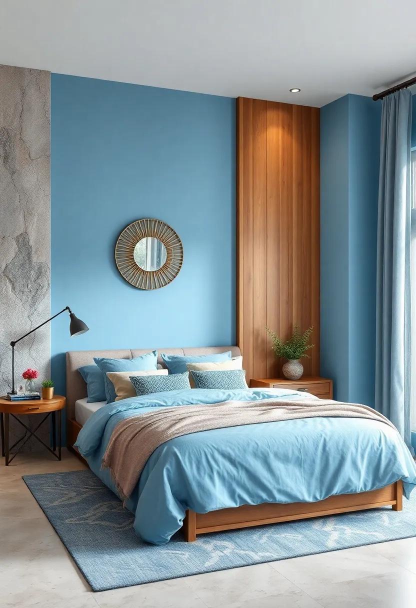 Gentle Baby Blue: Choose a classic baby blue for that quintessential tranquil⁢ vibe, ideal for softening⁤ the atmosphere of your retreat