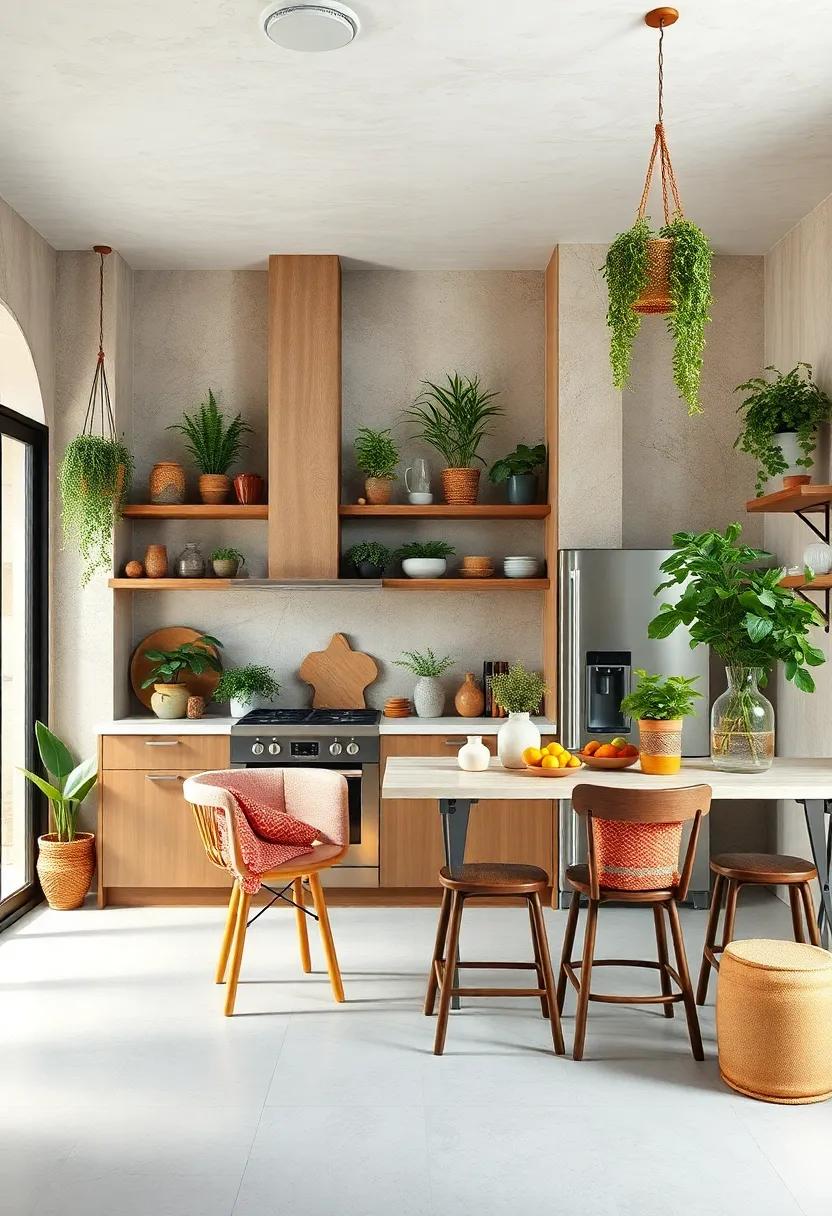 Botanical accents:‌ Incorporate potted herbs or hanging plants to bring a touch of ‍nature indoors and enhance ⁣your kitchen's freshness