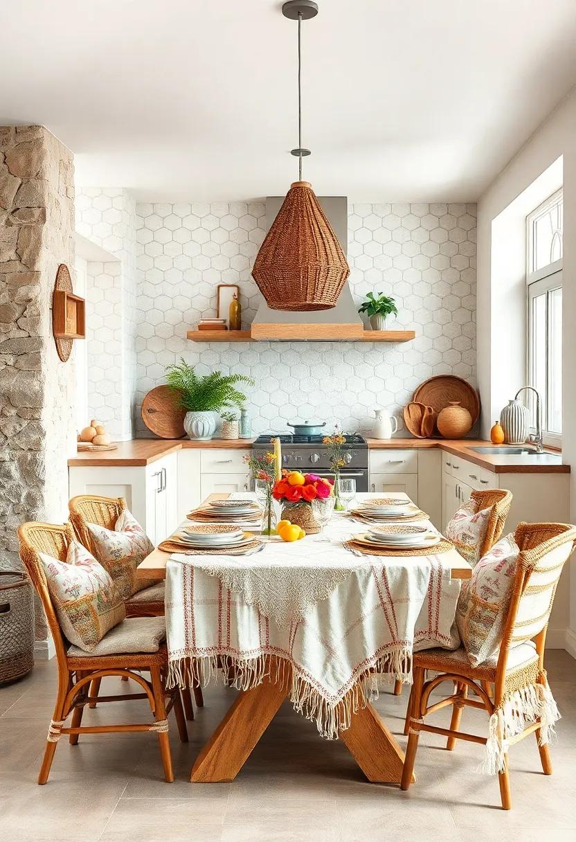 Layered textiles: Mix and ⁤match table ‍linens with various patterns ‍and ‌textiles, such as​ linen, cotton, ‌and lace‍ for a cozy, ‍inviting dining area