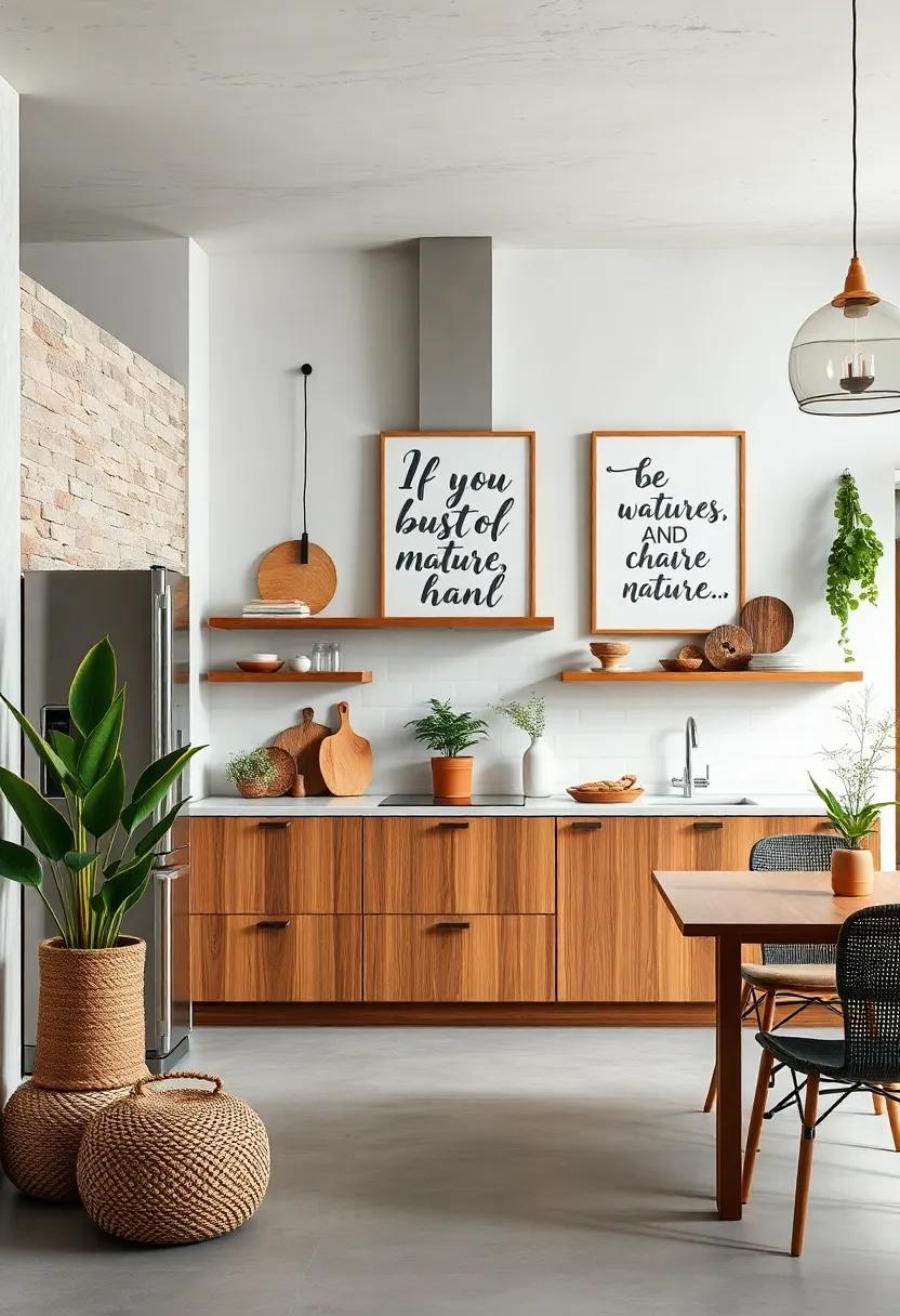 Nature-themed quote prints:‌ Hang inspirational⁤ quotes that reflect a love for‌ nature and free-spirited living on ⁢your walls