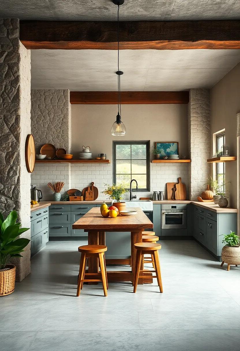 Reclaimed furniture: Incorporate reclaimed‍ wood tables⁢ or‍ stools for an⁤ eco-friendly touch that⁤ adds⁤ history ⁢to your‌ kitchen