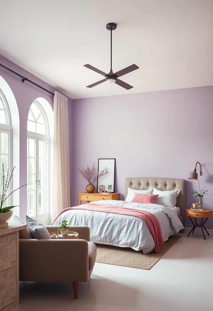 Lavender ‍Dream: Soft ​lavender evokes the soothing qualities of a gentle breeze and early morning ⁢blooms, encouraging restful nights and peaceful dreams