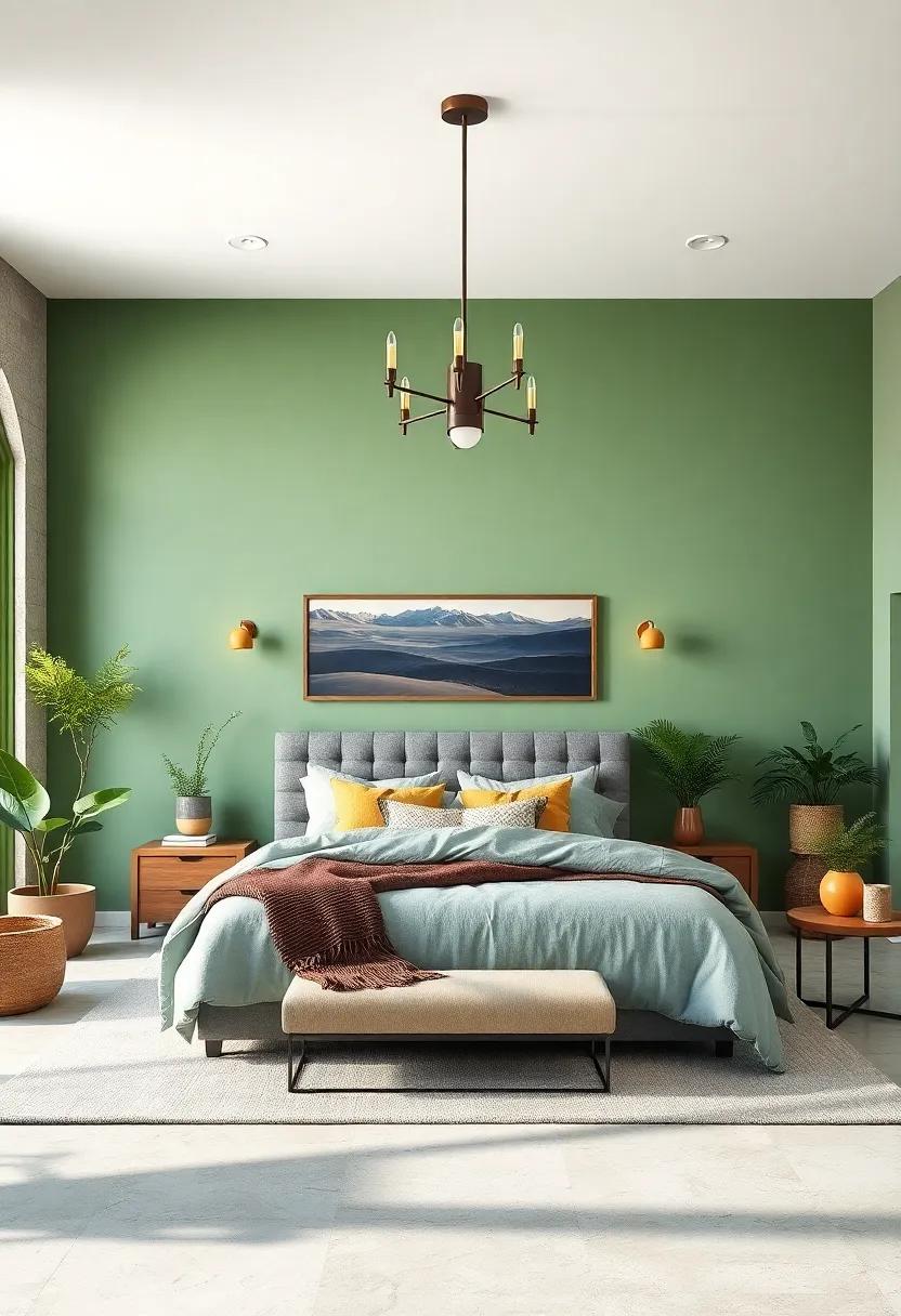 Lush ⁣Fern: ‍A deep,muted green‌ that resembles a garden in bloom,lush ‌fern ⁣brings in the essence of nature,promoting peace and ​relaxation