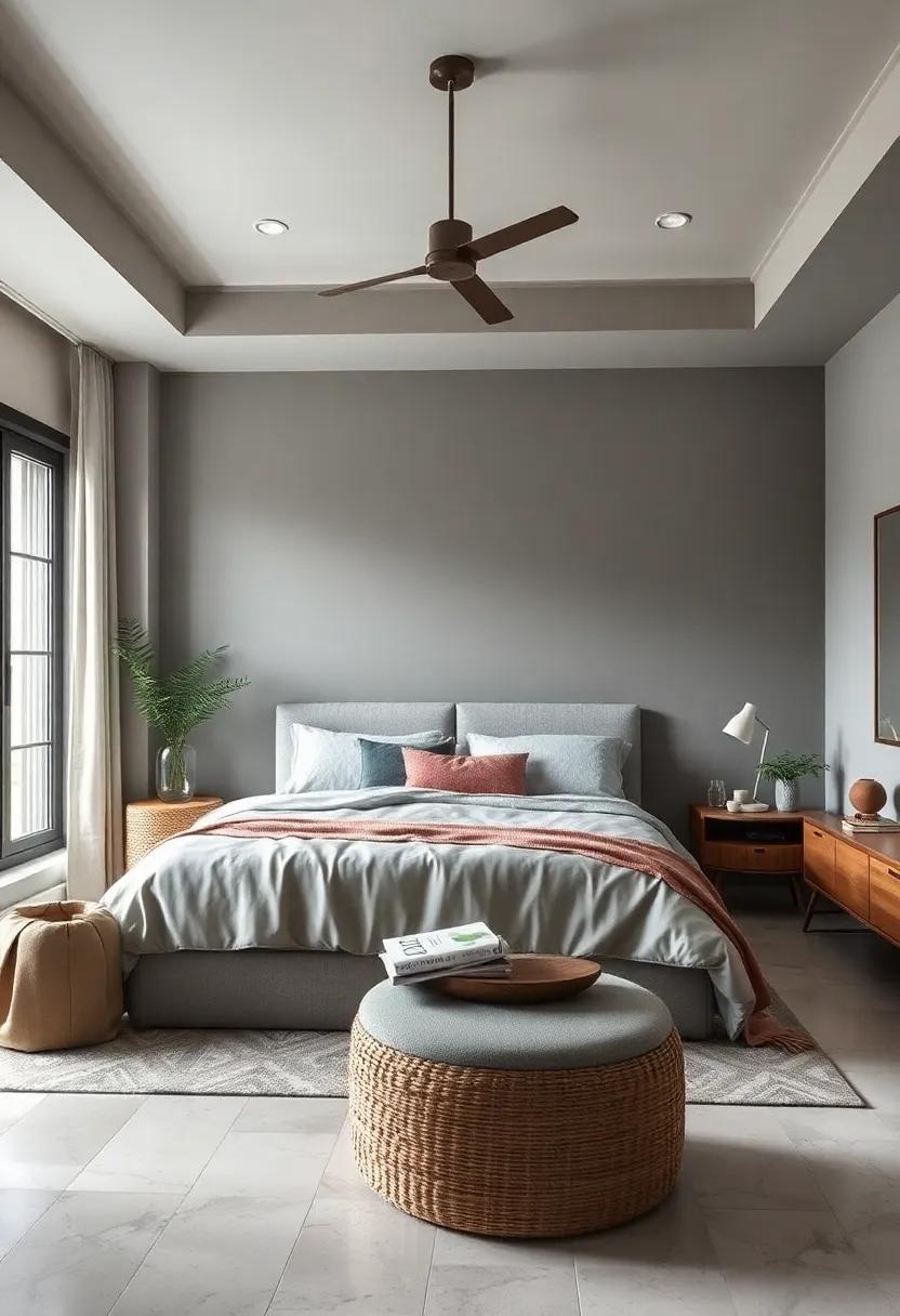 Misty Grey: An elegant ⁤neutral ​that drapes the room in tranquility, misty⁤ grey adds⁣ depth without overwhelming, allowing other colors to ⁤shine