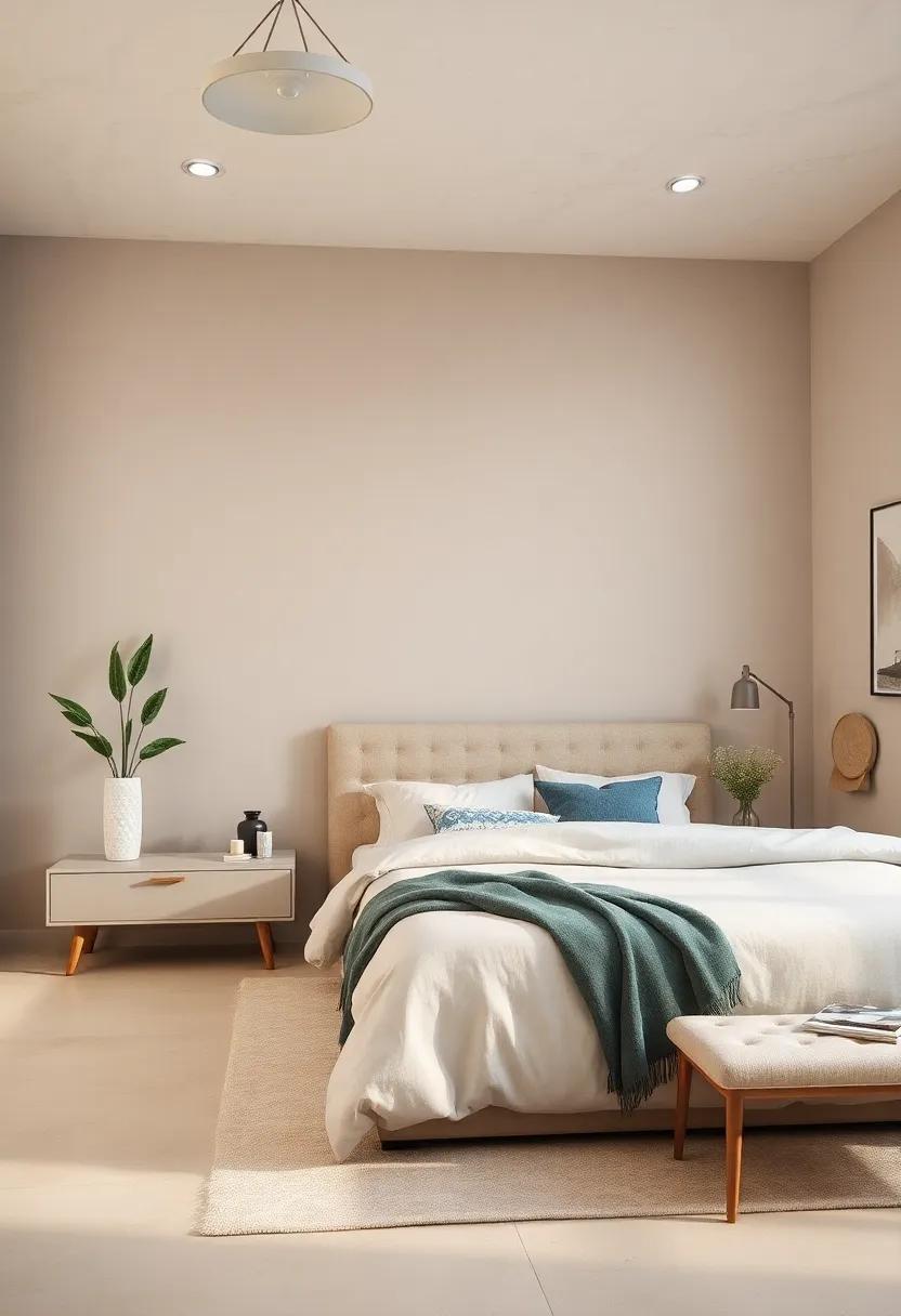 Soft Taupe: A‍ versatile ​color that balances warmth and coolness, soft taupe is the ⁢perfect backdrop for creating⁢ a serene‍ and ‍inviting space