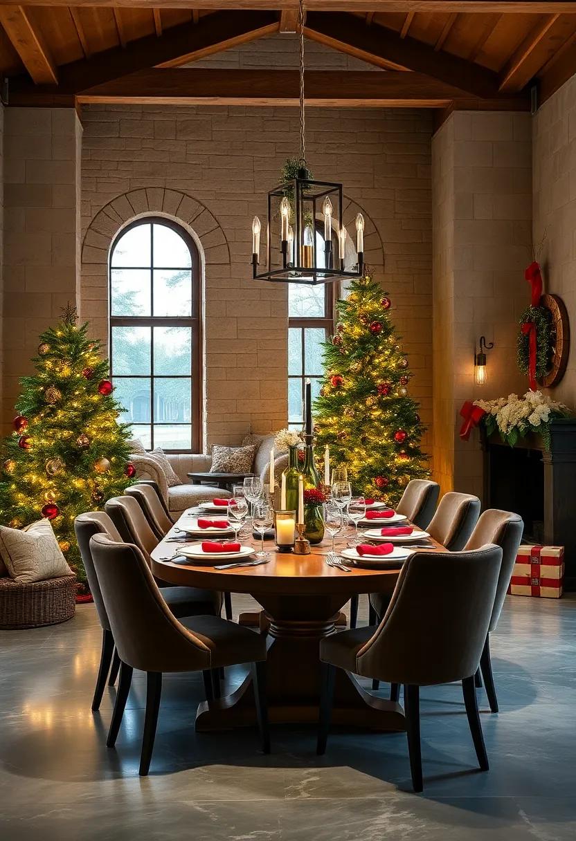 Greenery Garlands: drape ⁣fresh or faux garlands down the center ⁣of your dining table‌ for a‍ lush,enchanting look