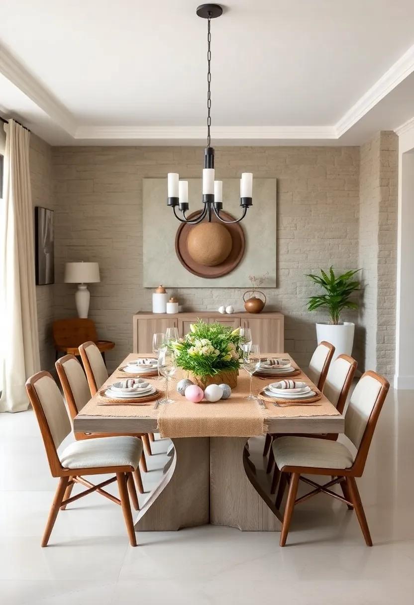 Rustic⁣ Charm: Incorporate⁢ natural wood elements, such⁣ as burlap table runners and reclaimed wood centerpieces, to add‍ warmth and earthiness to your table