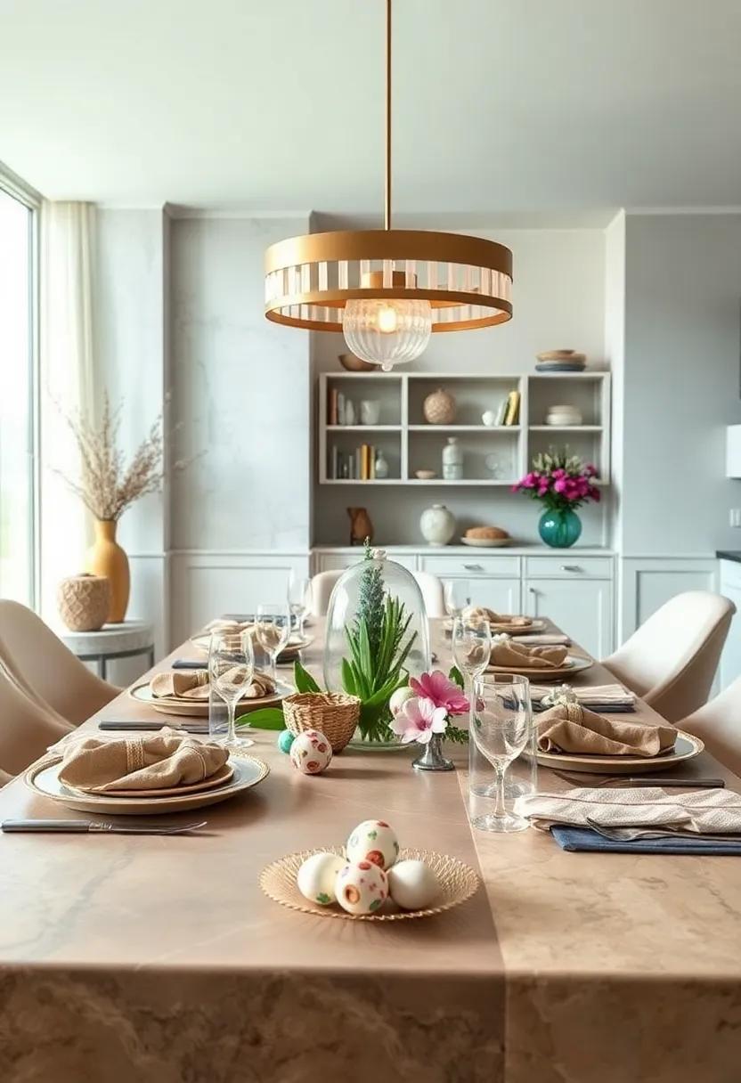 Egg-cellent Artistry: Utilize hand-painted ‍or intricately decorated eggs as ⁤both⁤ place settings and decorative ‍accents to add‍ a personal touch to your dining experience