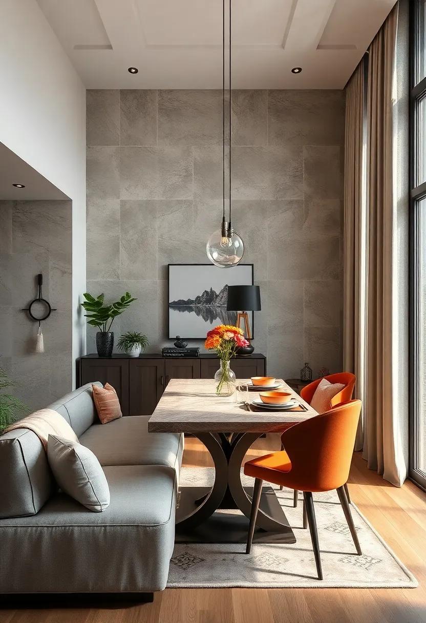 The Modern Aesthetic: With a ⁣glossy finish ⁣and geometric design, this table is both a ⁣statement piece‌ and a ⁤space saver