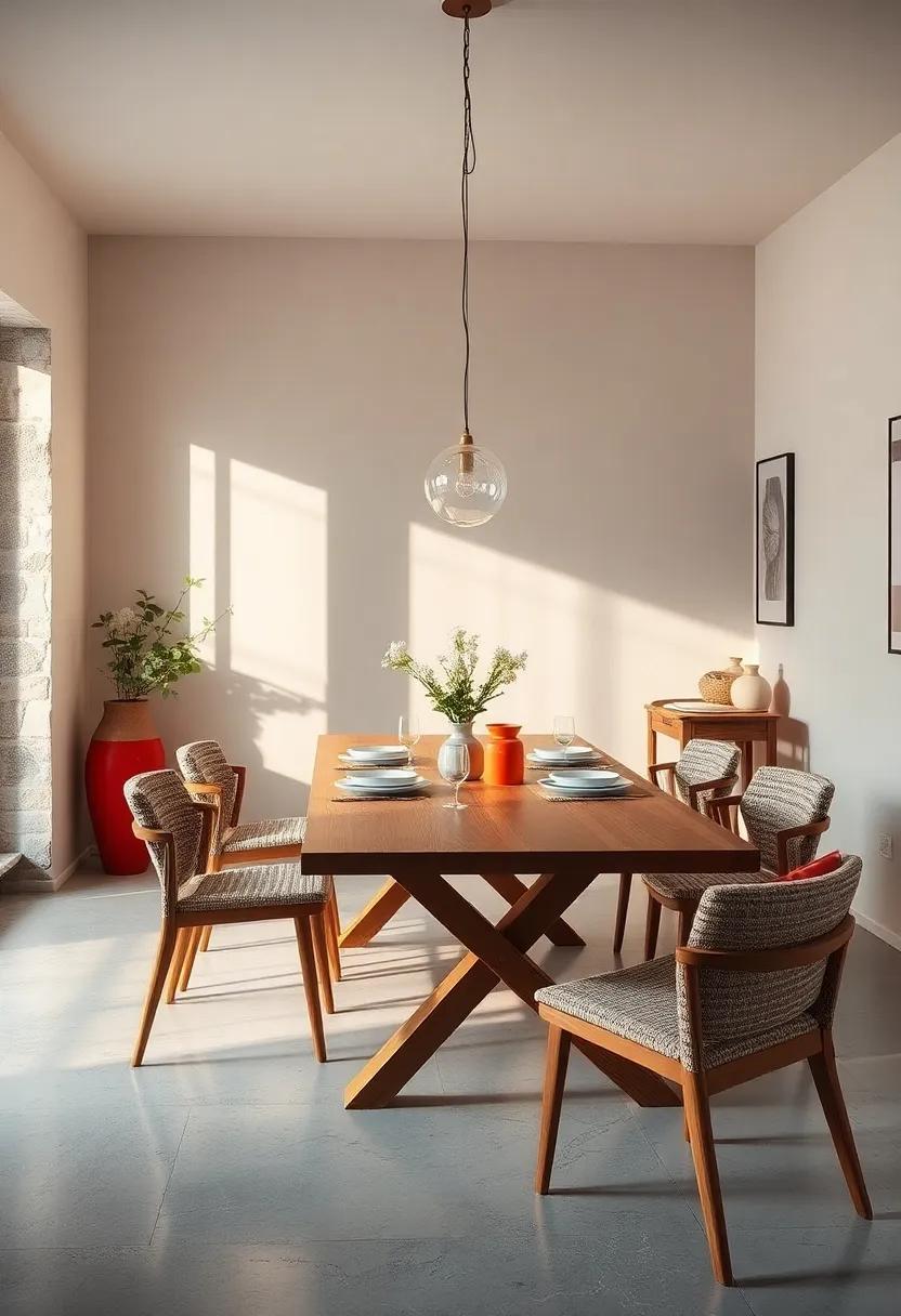 The Industrial ⁣Edge: Featuring a​ metal frame​ and​ wooden‌ top, this table⁤ combines durability with trendy style for compact spaces