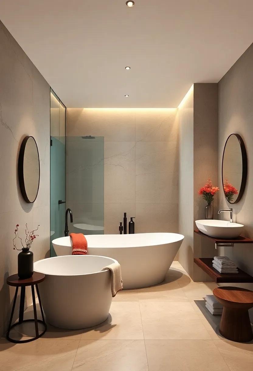 Futuristic Flair: Embrace⁢ sleek lines and innovative designs with ‌a modern freestanding⁣ tub ​that features unique ‍technology and features for ‍a cutting-edge ⁤look