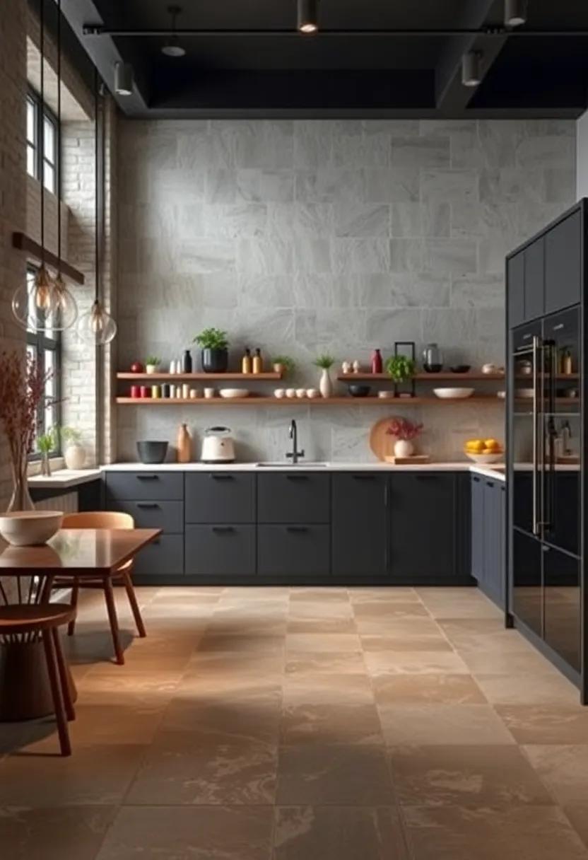 Anti-slip Tiles: Safety ⁤should never be ​sacrificed⁤ for style, and anti-slip tiles offer both‍ functionality and a sleek look suitable for busy‌ kitchen environments