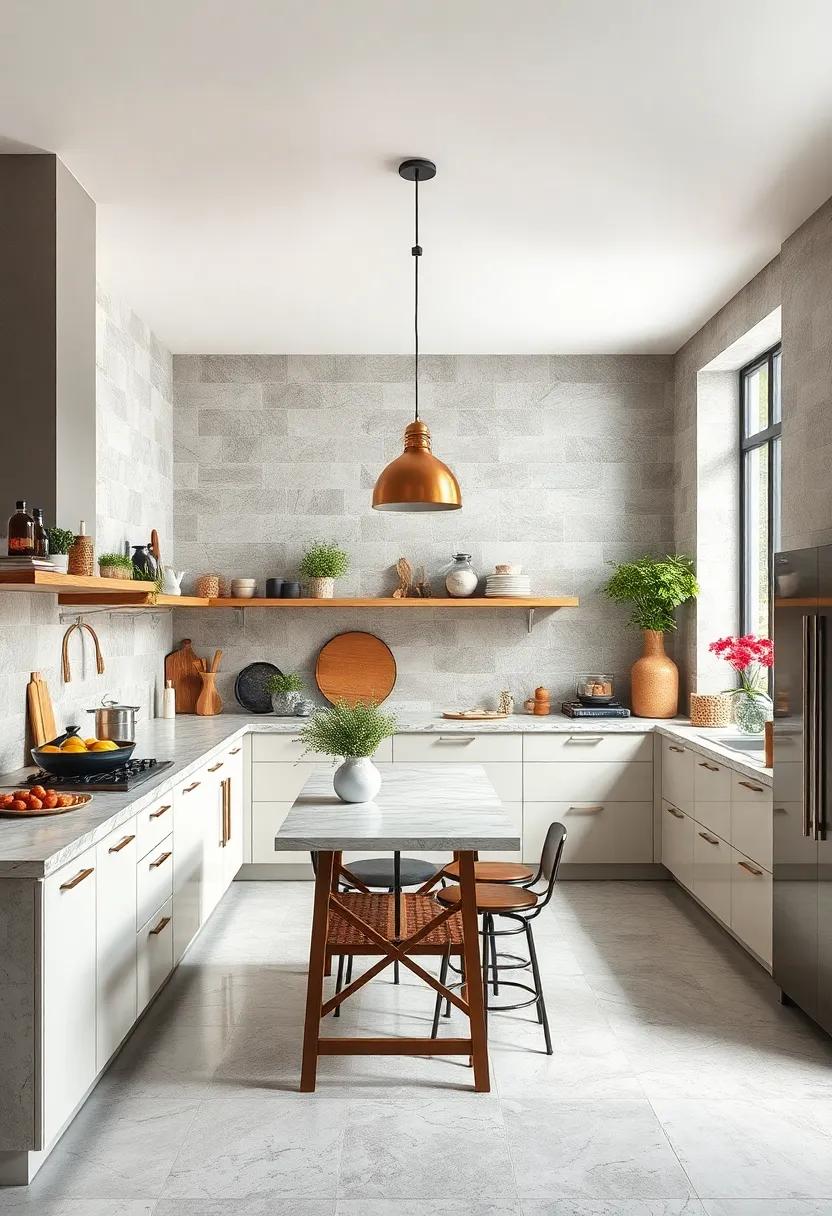 Eco-friendly tiles: ⁣Sustainable⁣ materials like recycled glass ⁤or​ eco-friendly ⁣ceramics provide ⁣a unique look while promoting sustainability ⁣in the​ industrial kitchen
