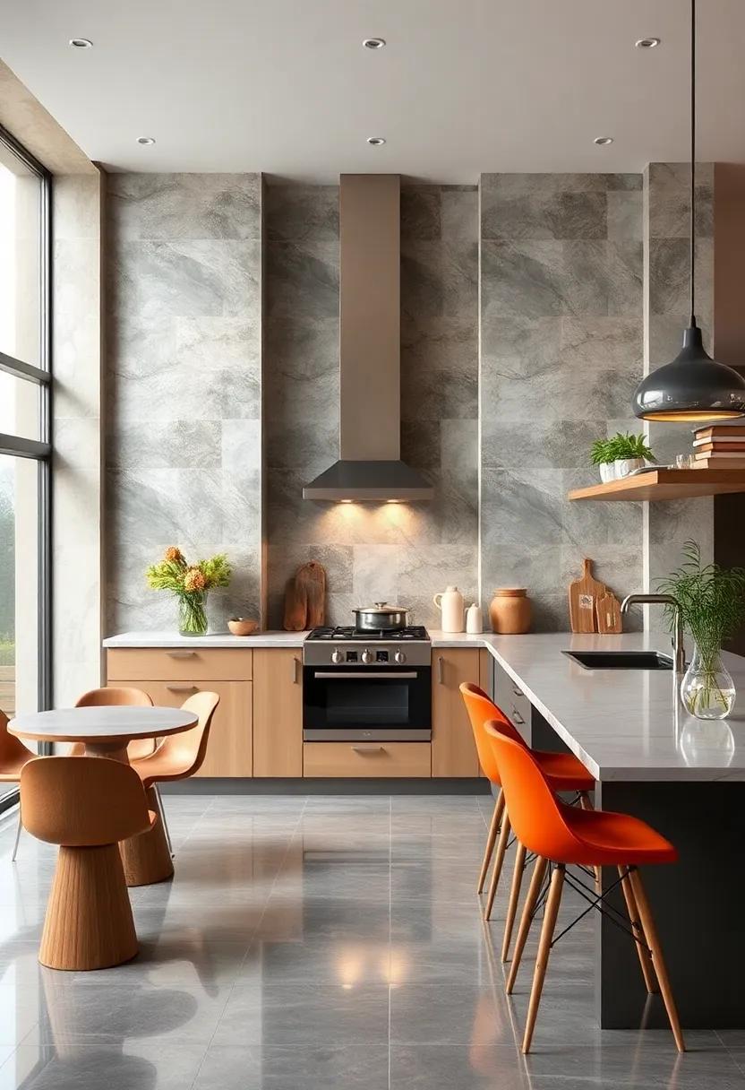 High-Gloss Tiles: ⁣Reflective surfaces can enhance light in a ​kitchen, making high-gloss tiles⁣ an ‍attractive choice for a bright and airy feel