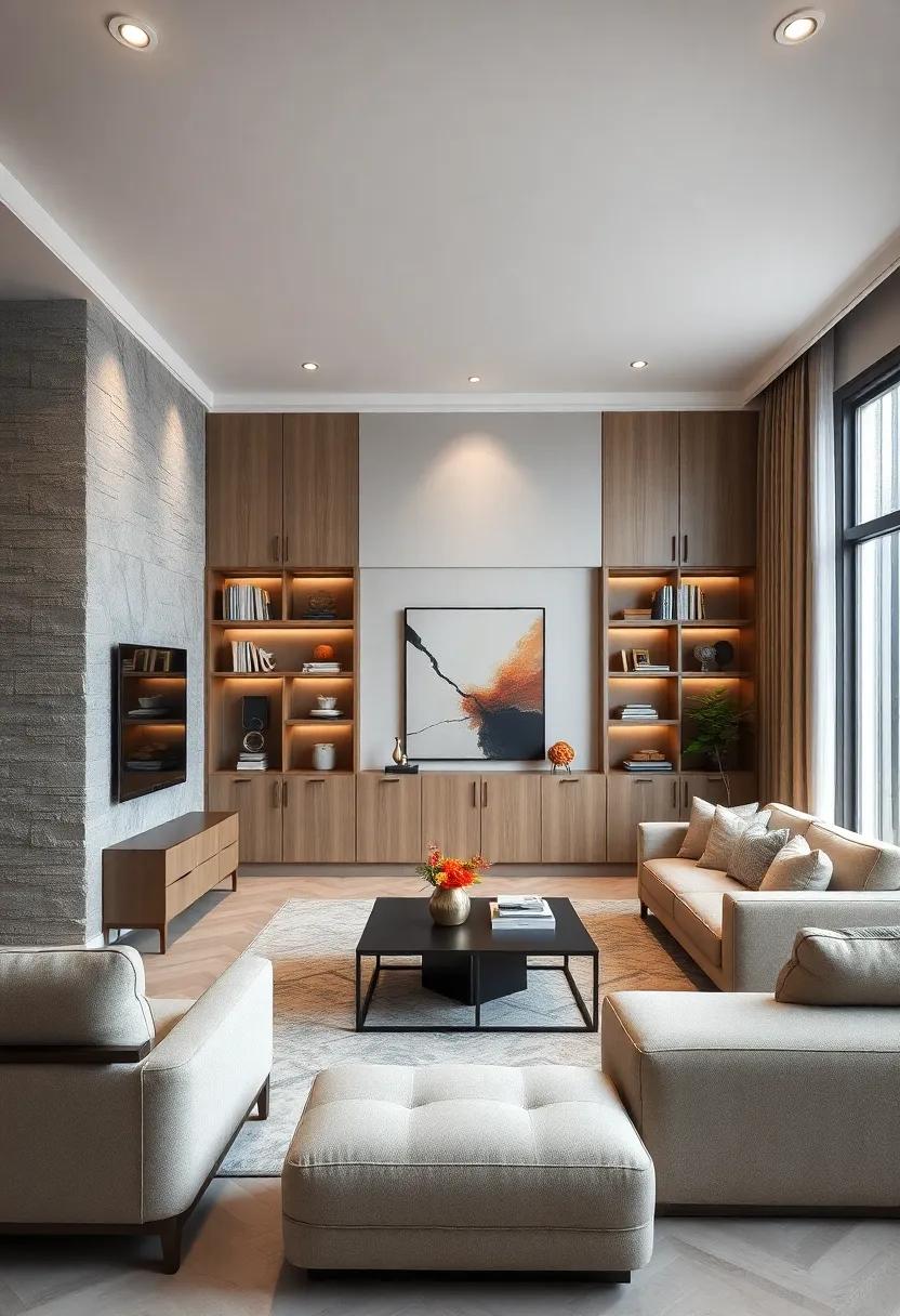 Custom Built-Ins: Optimize your space with tailored shelving and cabinetry⁣ that combines functionality with elegant⁣ design ‍to display‍ your personal style