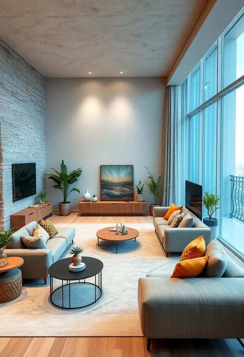 Natural ‌Elements:⁢ Bring ⁢the outdoors⁣ in ‌by⁤ integrating wood, stone,⁤ and greenery ‌into​ your living space for a fresh and⁣ organic ambiance