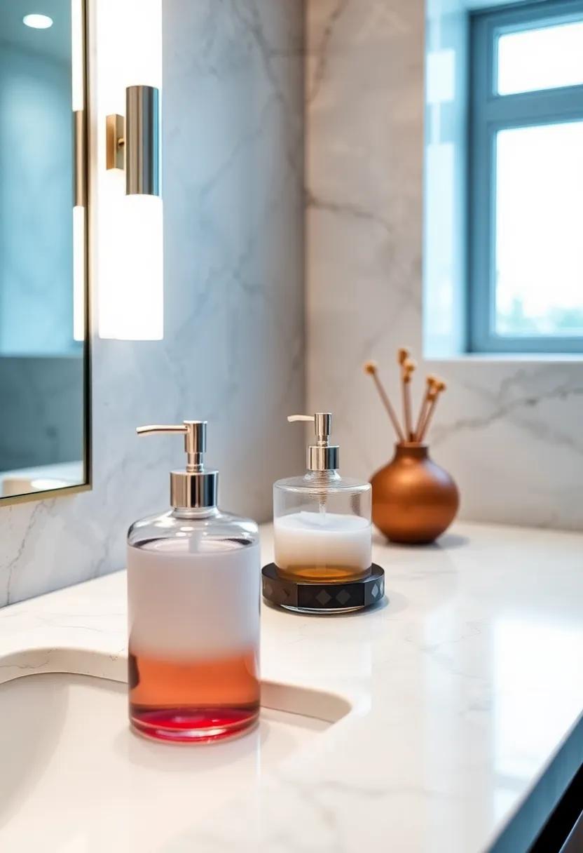 Elegant Lotion ⁣Dispenser: Choose a sophisticated lotion dispenser‍ that ​complements your⁣ countertop ⁢while offering easy access to your favorite ​moisturizers