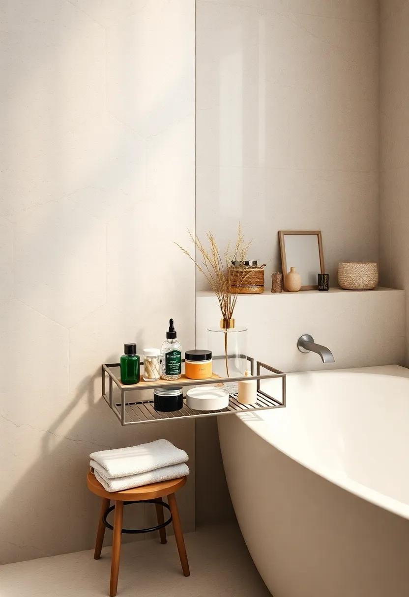 Elegant Shower ⁢Caddy: Keep your shower ⁢essentials organized and⁤ stylish with a sleek, modern​ caddy ⁢that ‌adds a touch of ⁢sophistication