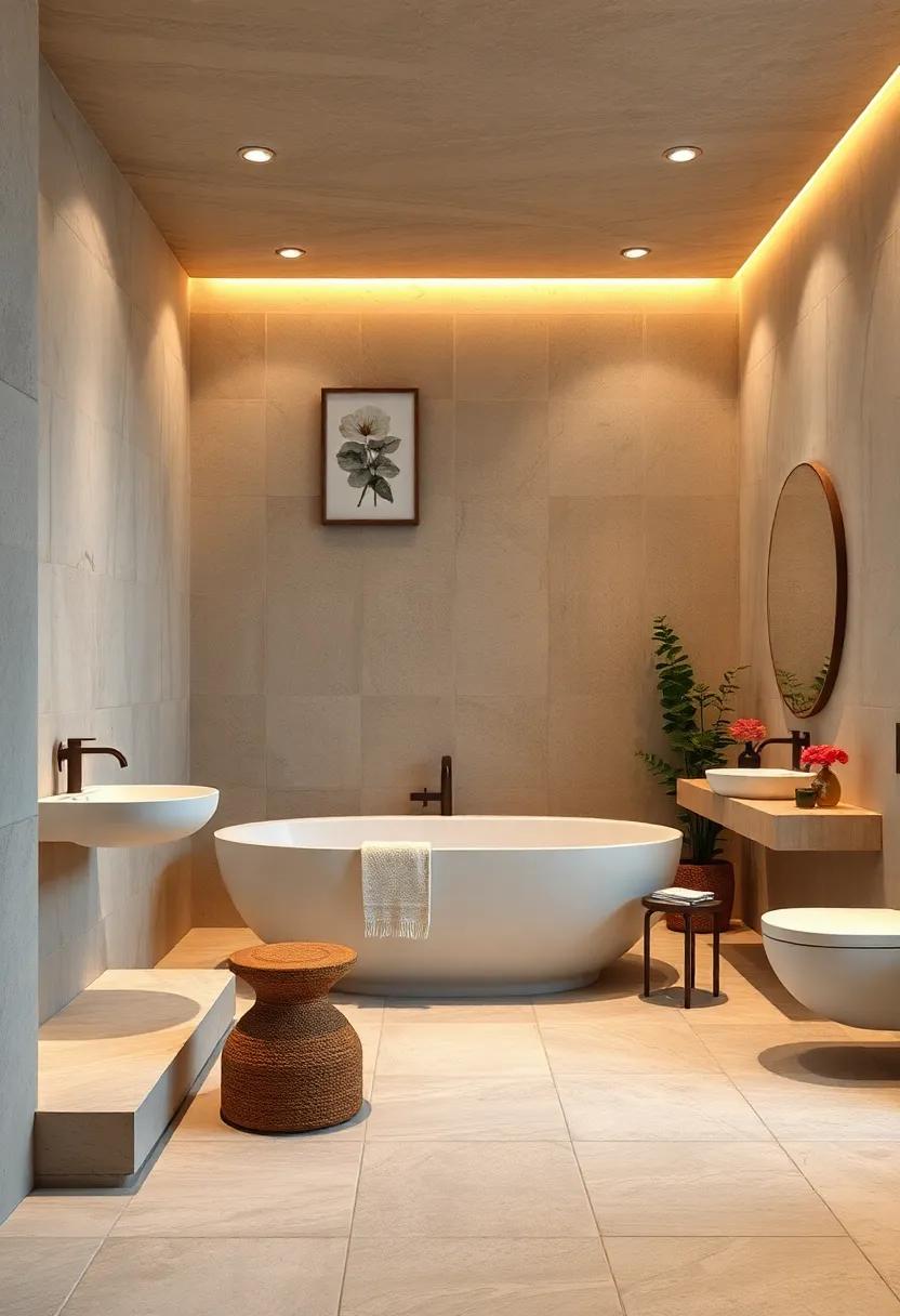 Eco-Friendly ⁤Water Features: ⁣Include sustainable fixtures and‍ systems that reduce water ‌consumption ‍without sacrificing luxury