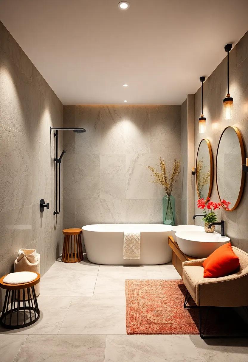 Spa Shower Features: Consider body sprays⁣ or steam options that turn your shower into a rejuvenating spa ⁢retreat
