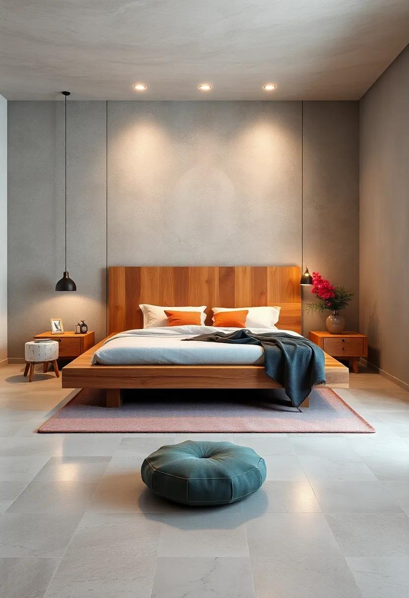 Opt for a platform bed made of reclaimed⁣ wood, giving your⁤ space both a rustic⁣ charm ​and an eco-friendly touch