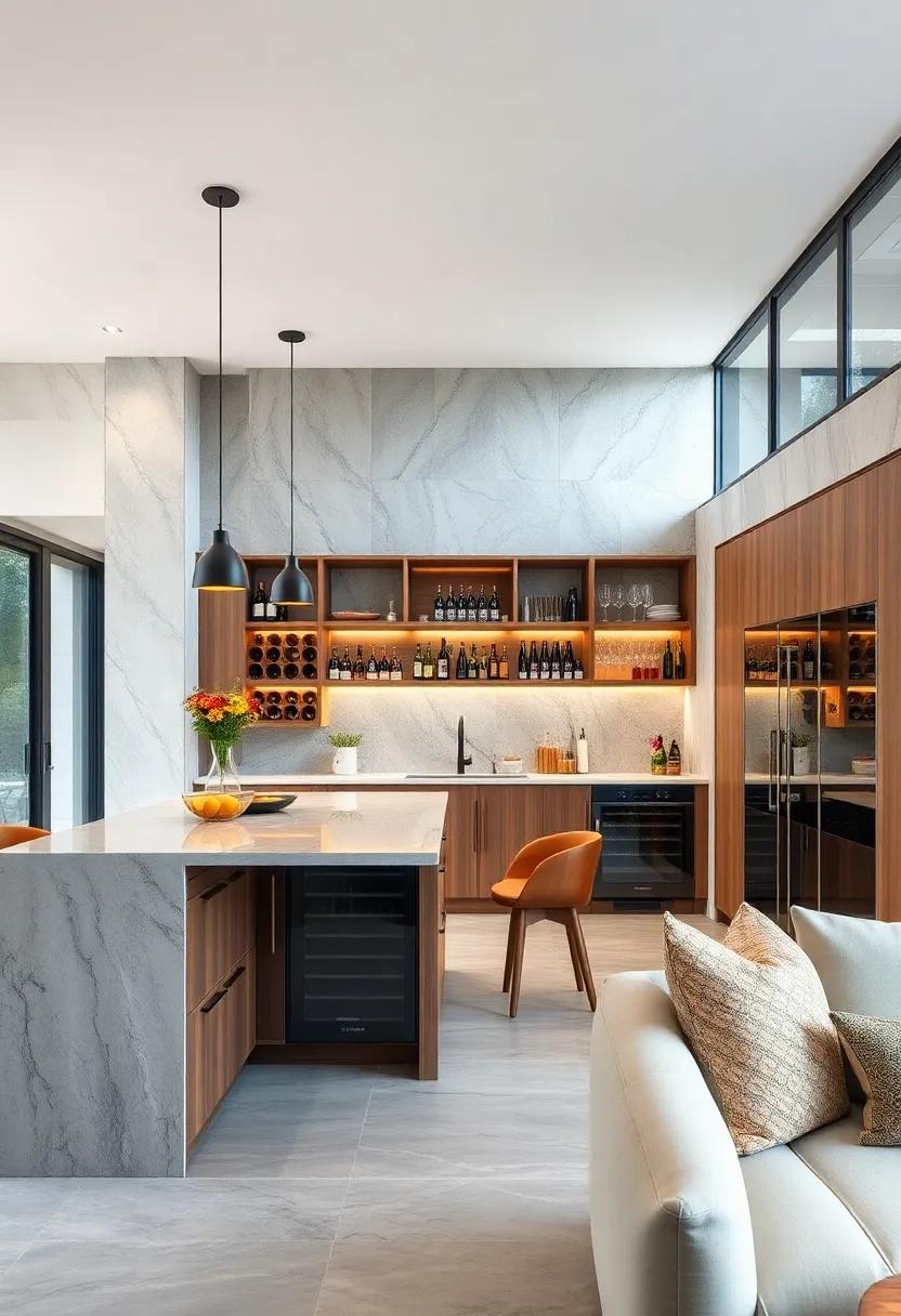 Add‌ a⁣ Wine ​Corner: Include ⁤a designated wine corner with⁣ racks and chillers ‌for wine enthusiasts‍ to ‌enjoy their favorite selections in⁣ style