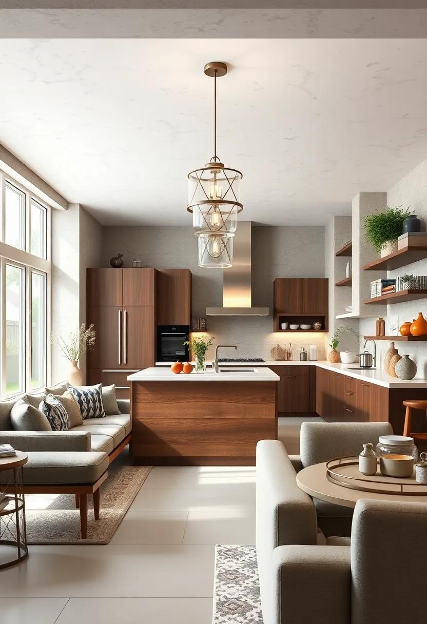 Choose statement ‌Lighting: Opt ‍for eye-catching pendant lights or chandeliers to ⁢serve as a ​focal​ point, ⁢adding character and style to your kitchen