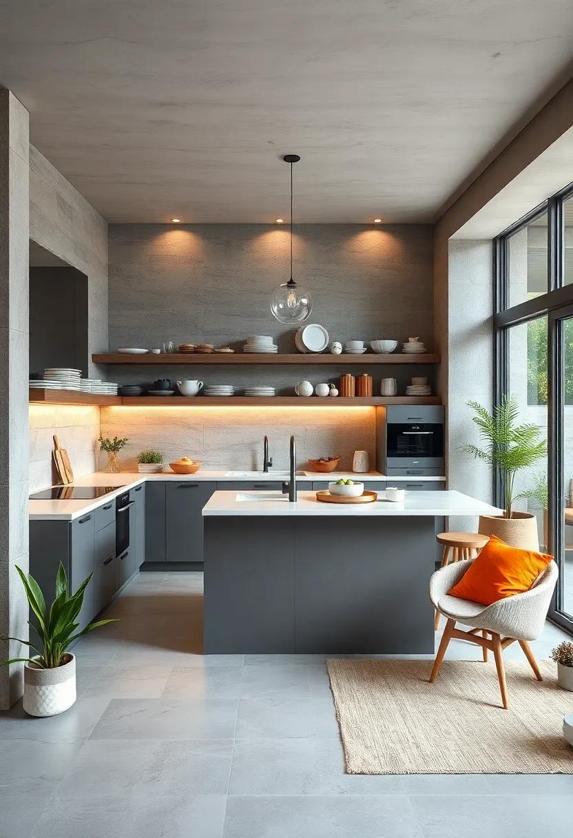 Incorporate Open shelving: ⁤Add open shelves to display your‍ favorite ⁢dishes‌ and cookbooks, ⁢making your kitchen both functional​ and visually appealing