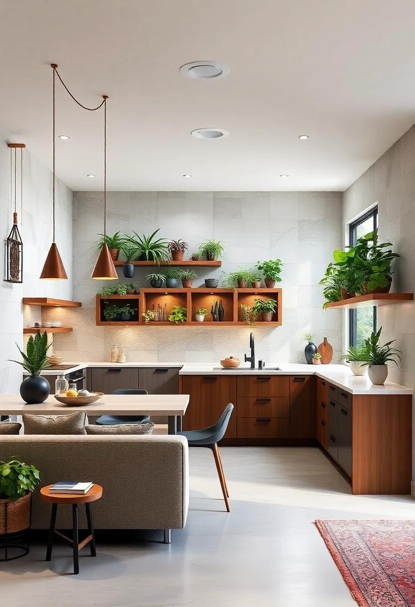 Incorporate⁣ Vertical Gardens: ‍Bring ​the outdoors in by‌ adding vertical gardens for fresh herbs and​ plants that ⁣enhance both flavor‌ and aesthetics