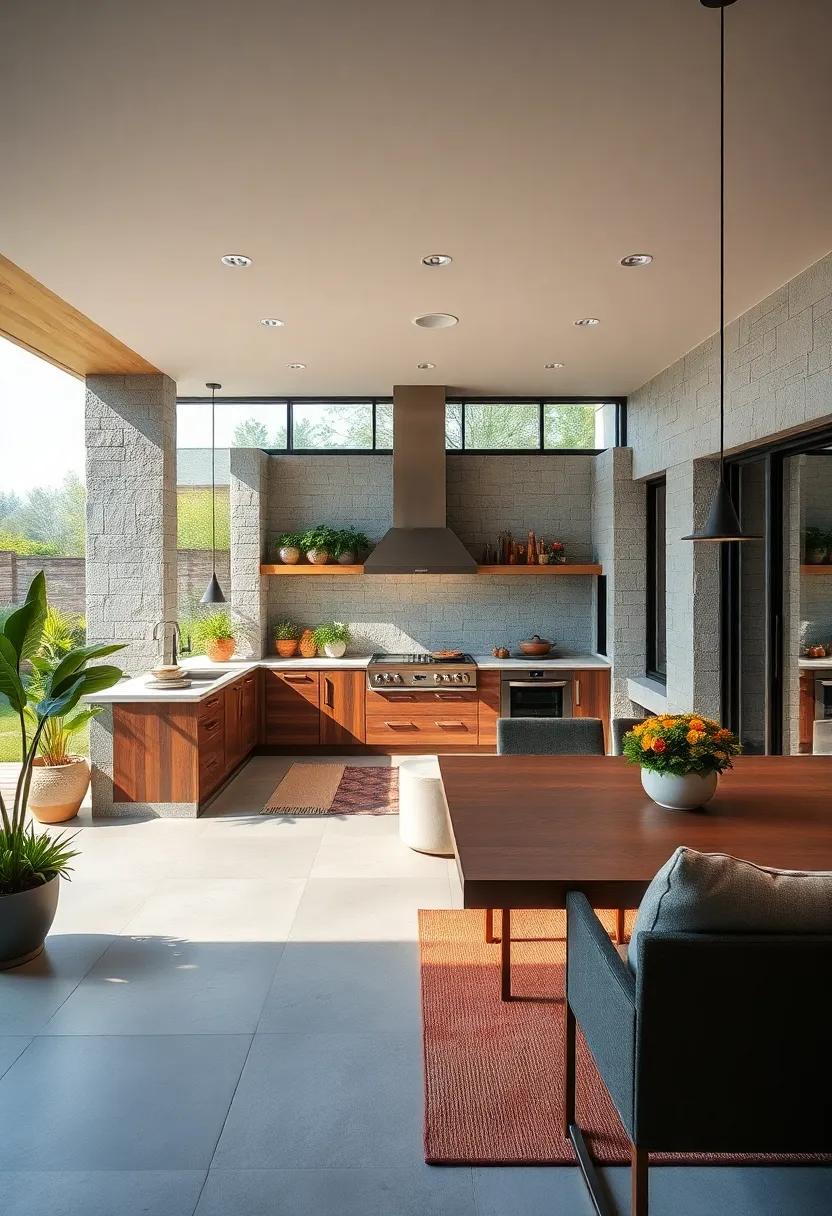 Plan for Outdoor Cooking:⁤ Extend your kitchen concept outdoors with a built-in grill ⁣or a pizza⁢ oven, ​making al‌ fresco⁤ dining⁤ an enjoyable experience‌ year-round