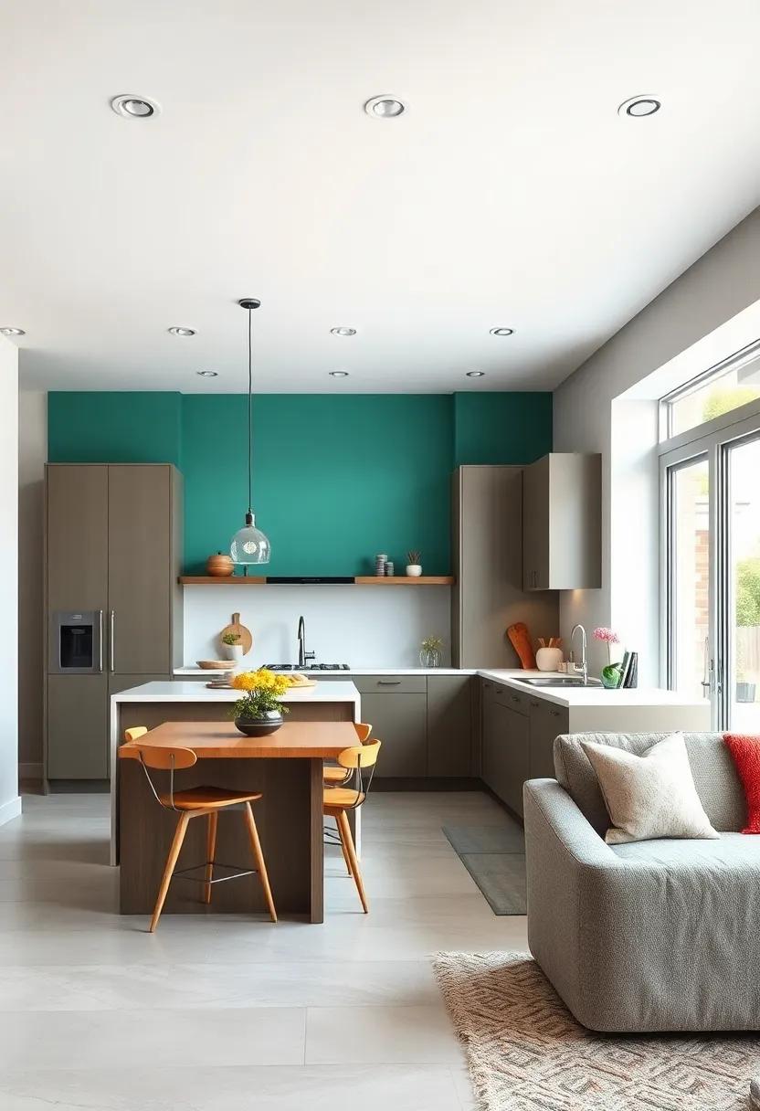 Use Bold ‌Colors: Introduce⁣ vibrant color⁤ schemes or a statement wall to energize your kitchen and reflect your personality