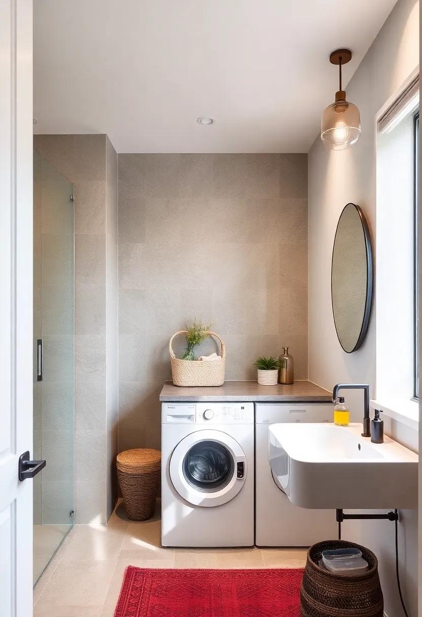 Bright Lighting: Invest in layered lighting – combine recessed lights with feature ‍fixtures to illuminate your laundry space beautifully
